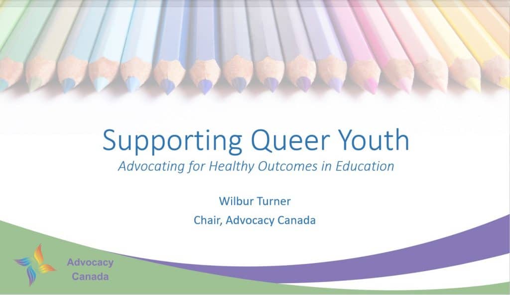 Supporting Queer Youth: Advocating for Healthy Outcomes in Education